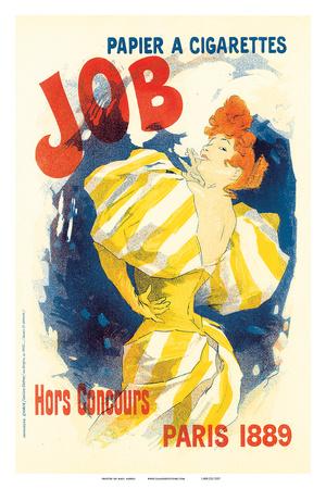 Art Nouveau Belle Epoque Poster 1897 JULES CHERET La danse du feu
